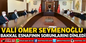 BAKKAL ESNAFININ SORUNLARINI DİNLEDİ