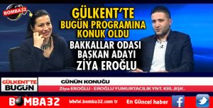 BAKKALLAR ODASI BAŞKAN ADAYI EROĞLU CANLI YAYINDA KONUŞTU