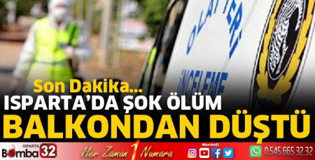 Balkondan düşen yaşlı adam hayatını kaybetti