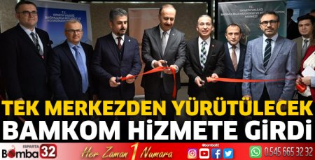 BAMKOM hizmete girdi