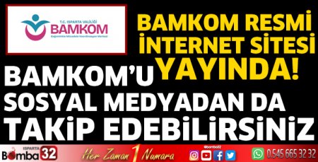 BAMKOM Resmi İnternet Sitesi Yayında!