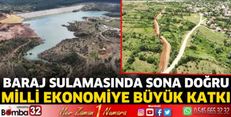 Baraj sulamasında sona doğru
