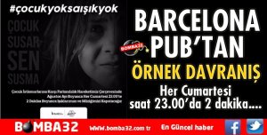 BARCELONA PUB'TAN ÖRNEK HAREKET