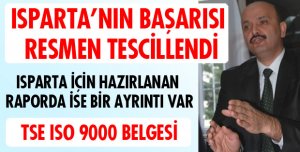 BAŞARI TESCİLLENDİ