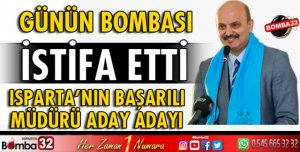 BAŞARILI MÜDÜR YAKUP KÜTÜK İSTİFA ETTİ