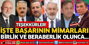 BAŞARININ MİMARLARI
