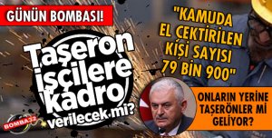 BAŞBAKANDAN TAŞERÖN AÇIKLAMASI