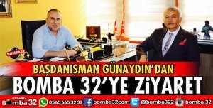 BAŞDANIŞMAN GÜNAYDIN'DAN HABER SİTEMİZE ZİYARET