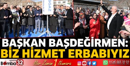 Başdeğirmen: Biz hizmet erbabıyız