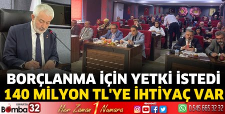Başdeğirmen, borçlanma için yetki istedi