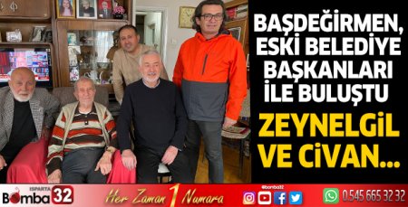Başdeğirmen, eski başkanlarla buluştu