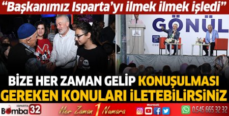Başdeğirmen, Gülistan Mahallesi sakinleriyle bir araya geldi