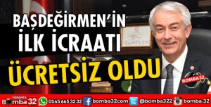 BAŞDEĞİRMEN İLK İCRAATINI YAPTI