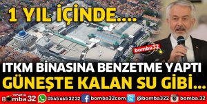 BAŞDEĞİRMEN ITKM İNŞAATI İLE İLGİLİ KONUŞTU