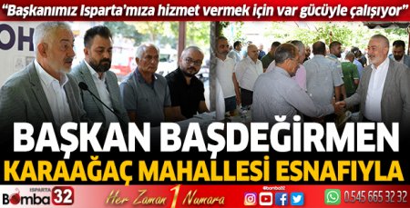 Başdeğirmen Karaağaç Mahallesi esnafıyla