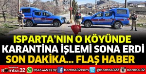 BAŞDEĞİRMEN KÖYÜ’NDE KARANTİNA SONA ERDİ