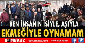 BAŞDEĞİRMEN PAZARCI ESNAFIYLA BULUŞTU