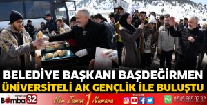 Başdeğirmen Üniversiteli AK Gençlik ile bir araya geldi