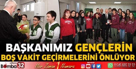 Başdeğirmen, Yeşilay Isparta Şubesi’ni ziyaret etti