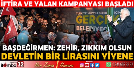 Başdeğirmen: Zehir, zıkkım olsun devletin bir lirasını yiyene
