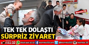 BAŞDEĞİRMEN’DEN ÇOCUK HASTALARA SÜRPRİZ ZİYARET