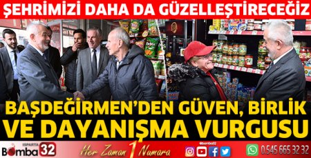 Başdeğirmen’den güven, birlik ve dayanışma vurgusu