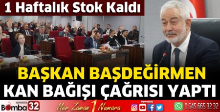 Başdeğirmen’den kan bağışı çağrısı