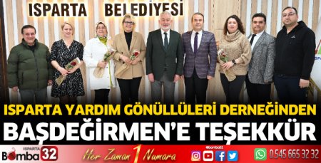 Başdeğirmen’e teşekkür ziyareti
