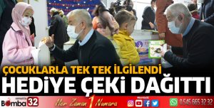 BAŞDEĞİRMEN’İN ÇOCUKLARLA KEYİFLİ SOHBETİ