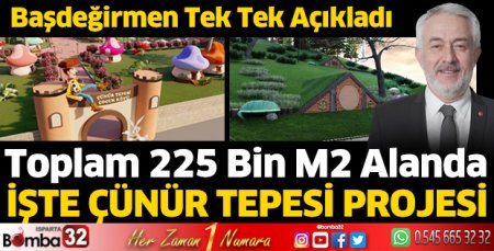 Başdeğirmen’in Çünür Tepesi Projesinin tüm detayları