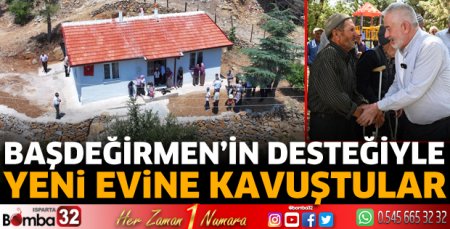 Başdeğirmen’in desteğiyle yeni evine kavuştular