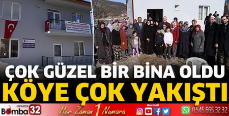 Başdeğirmen’in destekleriyle tamamlanan kız Kur’an Kursu açıldı 