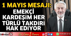 Başdeğirmen'den 1 Mayıs mesajı