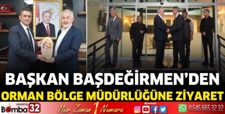 Başdeğirmen'den Ataş'a ziyaret