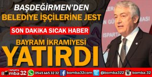 BAŞDEĞİRMEN'DEN BELEDİYE İŞÇİLERİNE JEST