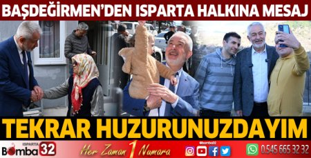 Başdeğirmen'den Ispartalı hemşehrilerine mesaj 
