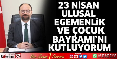 Başhekim Oksay'ın 23 Nisan mesajı