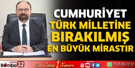 Başhekim Oksay'ın Cumhuriyet Bayramı mesajı