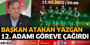 Başkan 12. adamı göreve çağırdı