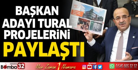 Başkan Adayı Tural projelerini paylaştı