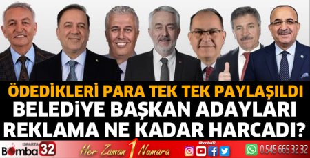 Başkan adayları reklamlara ne kadar harcadı?