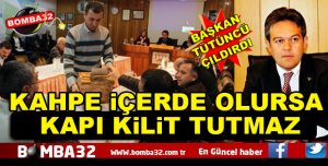 BAŞKAN AĞZINI BOZDU...