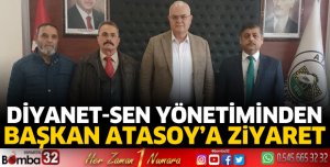 Başkan Atasoy'u ziyaret ettiler