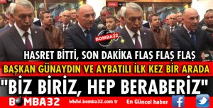 BAŞKAN AYBATILI'DAN GÜNAYDIN'A BÜYÜK ÖVGÜ