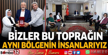 Başkan Başdeğirmen: Bizler bu toprağın, aynı bölgenin insanlarıyız