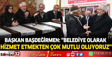 Başkan Başdeğirmen, Çobanisa köyünü ziyaret etti