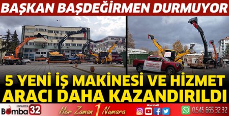 Başkan Başdeğirmen durmuyor