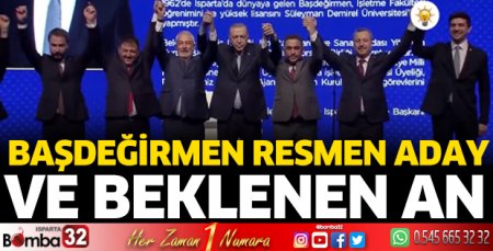 Başkan Başdeğirmen resmen AK Parti'nin adayı 