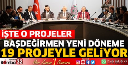 Başkan Başdeğirmen seçim projelerini tek tek sıraladı