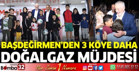 Başkan Başdeğirmen’den 3 Köye Daha Doğalgaz Müjdesi